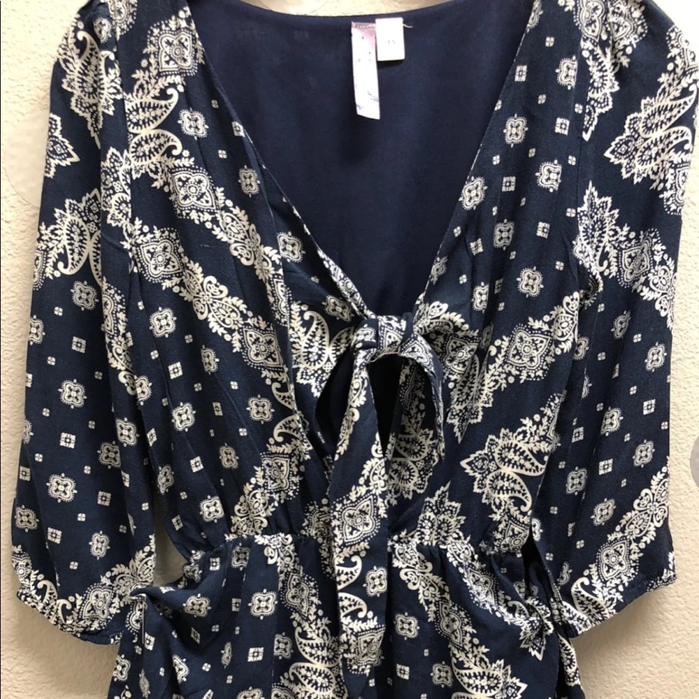 NWOT Cut Out Romper